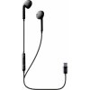 Cellularline Headset do uší (In Ear) káblové, PBDISPL01PD20000K, stereo, čierna, Redukcia šumu mikrofónu; PBDISPL01PD20000K