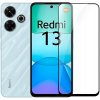 TVRDENÉ SKLO PRE XIAOMI REDMI 13 S ČIERNYM RÁMOM RÝCHLE NA OBRAZOVKU