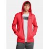 Pánska mikina Under Armour UA Armour Fleece FZ Hoodie-RED Červená XS