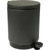 Onyx KÔŠ NA ODPADKY DO KÚPEĽNE ČIERNY KOVOVÝ 5 l