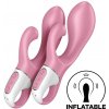 Vibrátor SATISFYER AIR PUMP BUNNY 2 ružový