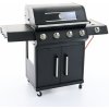 Riwall PRO RGG 41 EXL luxusný plynový gril 17 kW so 4 horákmi + bočný varič GB01A2401115B