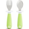 Playgro Munchkin Detský príbor Zelená 2 ks