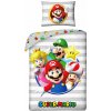 Halantex Obliečky Super Mario stripe Bavlna 140x200 70x90