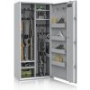 ISS Skříň na zbraně SIEGEN MAX KOMBI 500081.52 EL, světle šedá