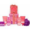 Baylis & Harding The Fuzzy Duck Cranberry Fizz pena do kúpeľa 100 ml + Mango Mimosa sprchový krém 100 ml + Mango Mimosa telové mlieko 50 ml + Strawberry Daiquiri telové maslo 50 ml + Berry Crush soľ d
