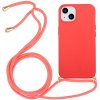VSETKONAMOBIL 64597 ROPE Kryt so šnúrkou Apple iPhone 15 červený
