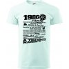 1986 v kocke tričko Frost