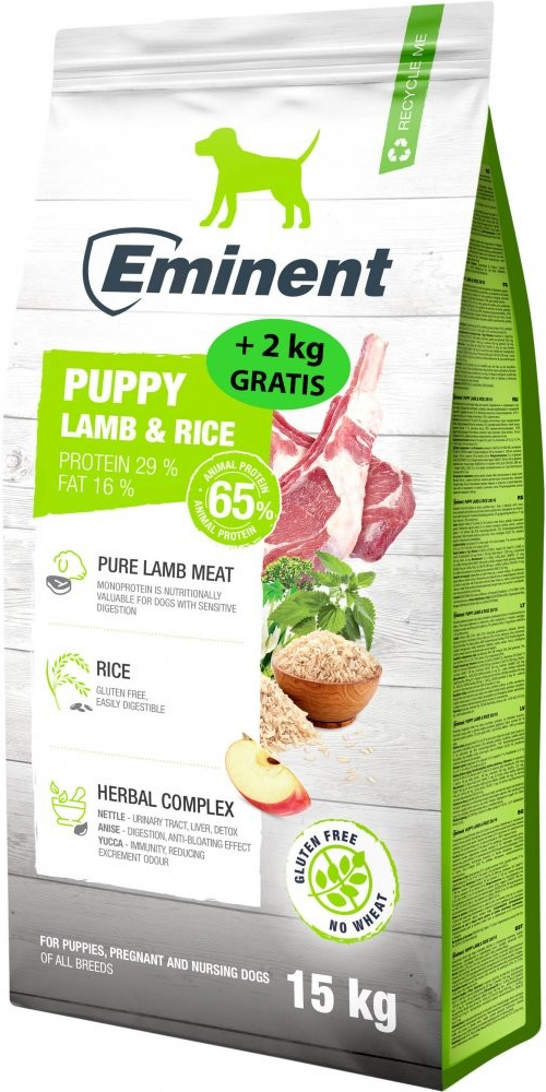 Eminent High Premium Puppy Lamb & Rice 17 kg