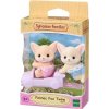 Epoch Sylvanian Families 5697 Dvojčata fenci s autíčkem