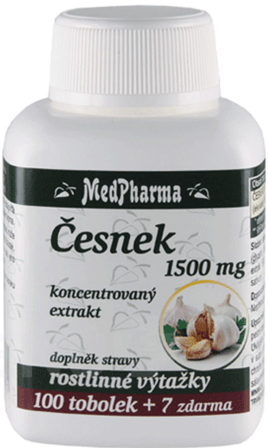 MedPharma Cesnak 1500 mg 107 kapsúl