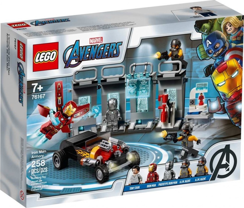 LEGO® Super Heroes 76167 Iron Man a jeho obleky od 58,29 € - Heureka.sk