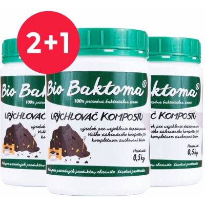 Baktoma Baktérie do kompostu 2+1 Bio UK 0,5 kg