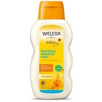 Weleda Měsíčkový kojenecký krém 75 ml + kojenecká kúpeľ 200 ml + kojenecký olej 200 ml + Bavlněná plena s potiskem darčeková sada