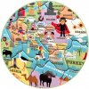 Vilac magnetická mapa sveta Ingela