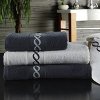 Matějovský UTERÁK ROYAL GREY, 60% bavlna, 40% bambus, 50x100cm, Biela