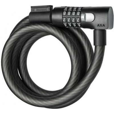 Zámok na bicykel AXA Cable Resolute C15 - 180 Code Mat black (8713249275611)