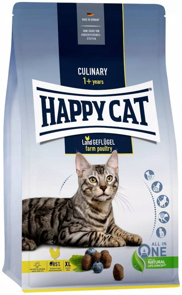 Happy Cat Culinary Land-Geflügel Drůbež 4 kg