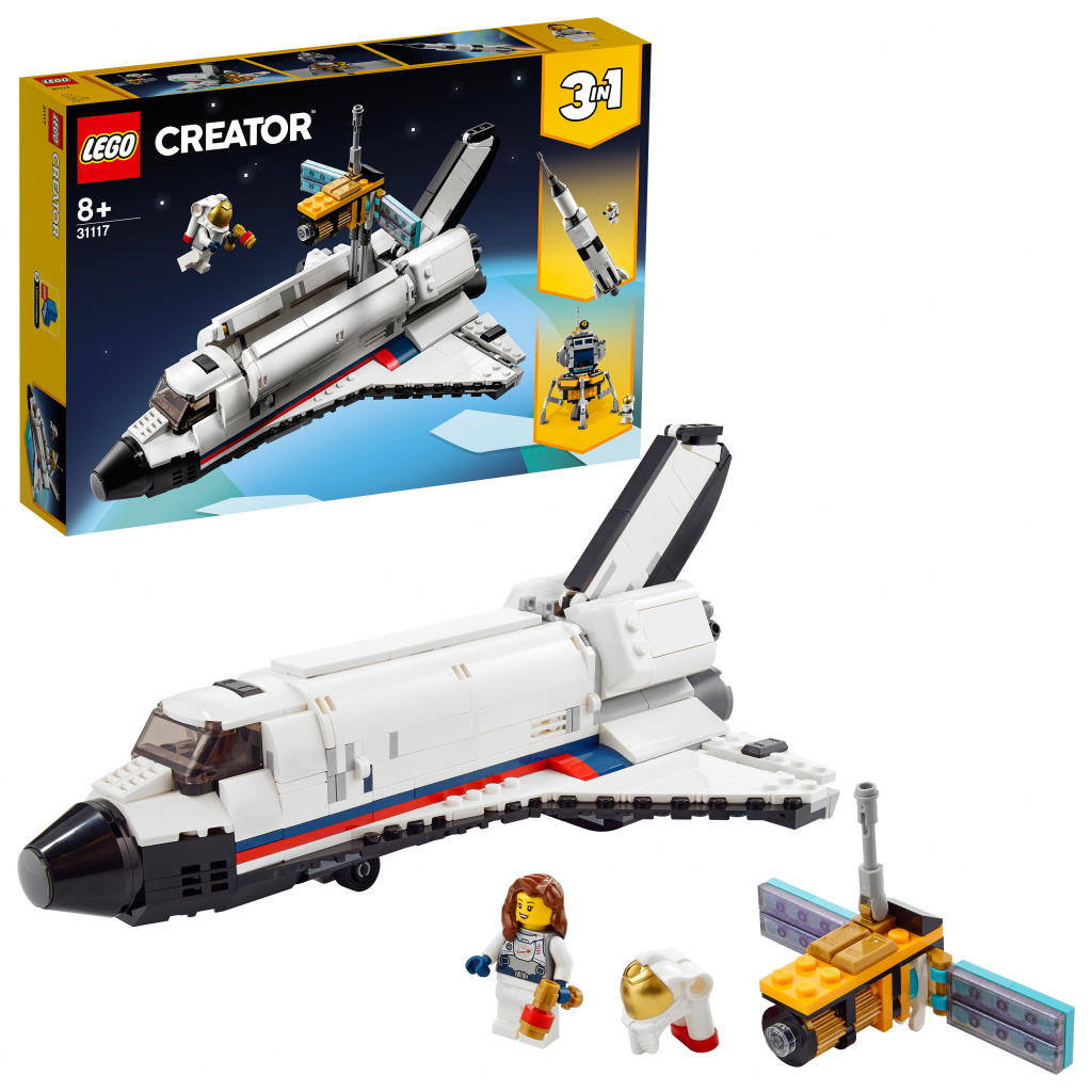 LEGO® Creator 31117 Vesmírne dobrodružstvo s raketoplánom od 44,2 € -  Heureka.sk