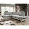 | Rohová čalúnená sedacia súprava AVESTA L s úložným priestorom, ľavá, sivá | LK0019