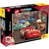 Obojstranné puzzle pre deti Lisciani MAXI 108 dielikov Cars - Autá (s omaľovánkou)