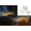 LED pasy sada pod posteľ + schody 2x 1,5M pás na senzor pohybu + nastaviteľný jas - PACK