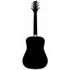 Stagg SA20D 3/4 LH-BK, akustická gitara 3/4 typu, ľavoruká