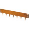 Záhradný obrubník G21 107,5 x 15 cm, Corten OZG21-V15