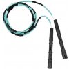 Korálkové Katana Rope - švihadlo pre začiatočníkov, nastaviteľná dĺžka, vhodné na chudnutie. Vyber farbu rukovätí:: Čierne, Vyber farbu korálikov: Čierna/mint Švihadlo s korálkami ti pomôže schudnúť,