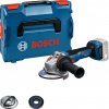 Bosch Akumulátorová uhlová brúska GWS 18V-11 S, 125 mm, L-Boxx, solo 06019N4001