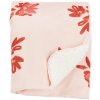 CARTER'S Deka sherpa baranček Pink Floral 80x110 cm