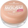 Essence NATURAL MATTE MOUSSE penový make-up 01 16 g