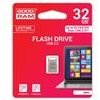 Goodram USB flash disk, USB 3.0, 32GB, UPO3, strieborný, UPO3-0320S0R11, USB A, s pútkom