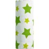 T-Tomi Bambusová osuška 100x80 zelená hviezdička