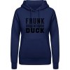 AWDis Hoodie Mikina - Opitý ako kačica - Oxfordská modrá - XL - Dámske