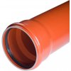 Rúra PVC 110x3x5000 kanál.