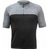 Pánsky cyklistický dres s celým rukávom Sensor Cyklo Motion black/gray M