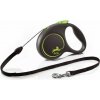 Vodítko Flexi Black Design S 5m (max 12kg) lanko zelené