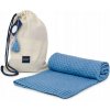 Poofi Celoročná tkaná deka do kočíka - bambusová Farba: modrá