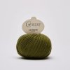 CASHMERE CLASSIC Cardiff Cashmere Farby CASHMERE: 543 zelená machová 100% kašmír