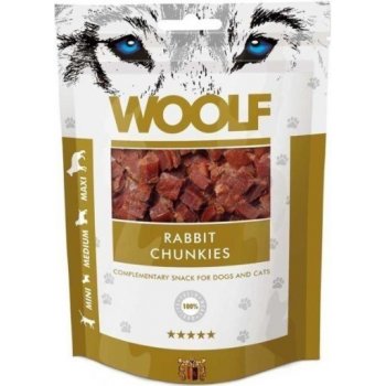 Woolf Dog Rabbit Chunkies 100 g
