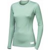 SENSOR MERINO DF dámske tričko dl.rukáv basil green Veľkosť: L tričko