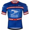 BONAVELO Cyklistický dres s krátkym rukávom - US POSTAL - modrá 5XL