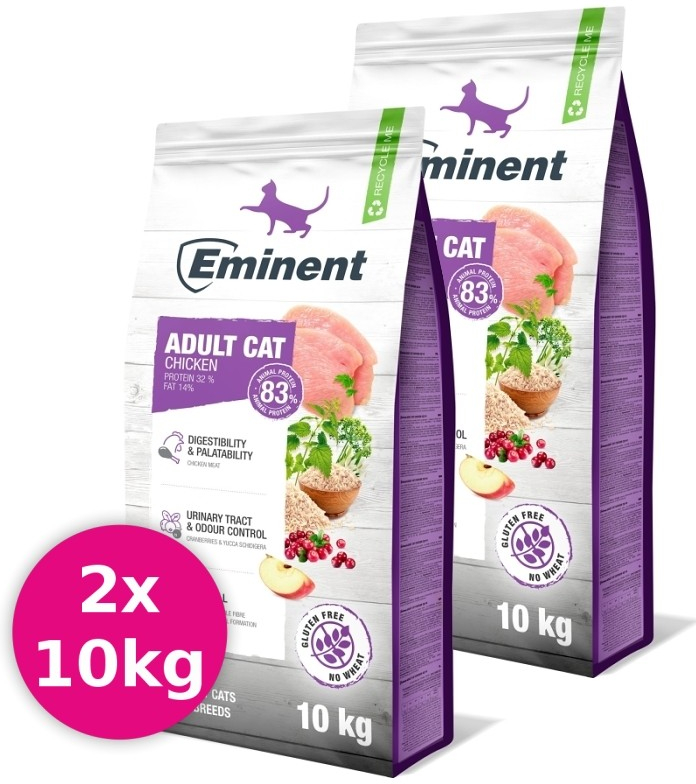 Eminent Adult Cat Chicken 32/14 2 x 10 kg