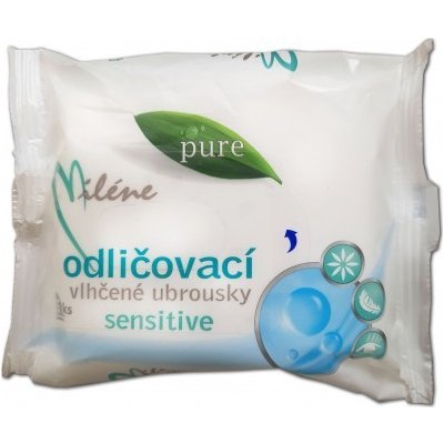 Miléne Pure Sensitive odličovacie vlhčené obrúsky 25 ks