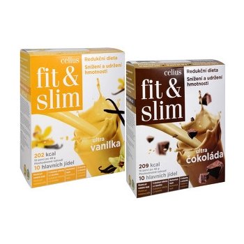 Celius Fit and Slim Ultra Čokoláda 480 g + čokoláda 480 g od 15,09 € -  Heureka.sk