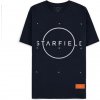 Starfield Cosmic Perspective Men's Short Sleeved T-Shirt blue