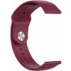 BStrap Silicone remienok na Garmin Vivoactive 4s, vine red (SGA009C05)