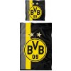 BORUSSIA DORTMUND Obliečky Borussia Dortmund, čierno-žlté, bavlna, 135x200 / 80x80