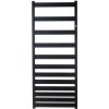 Instalprojekt BELTI Kúpeľňový radiátor 500x753mm, 336 W, Spodné pripojenie, Čierna Mat RADBEL508031